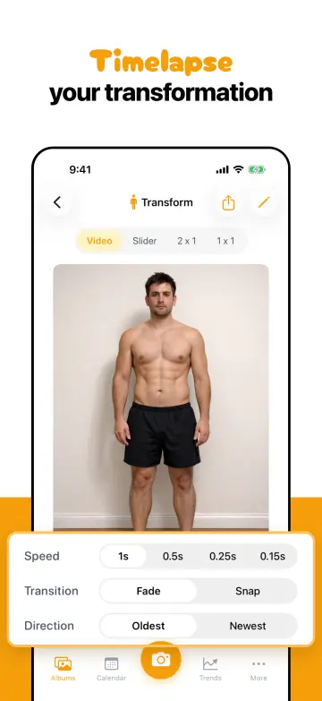Timelapse your transformation